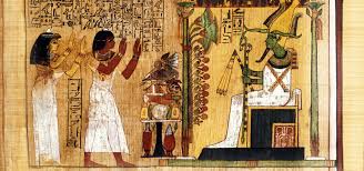 Painting – Egyptian Beliefs beginning of afterlife