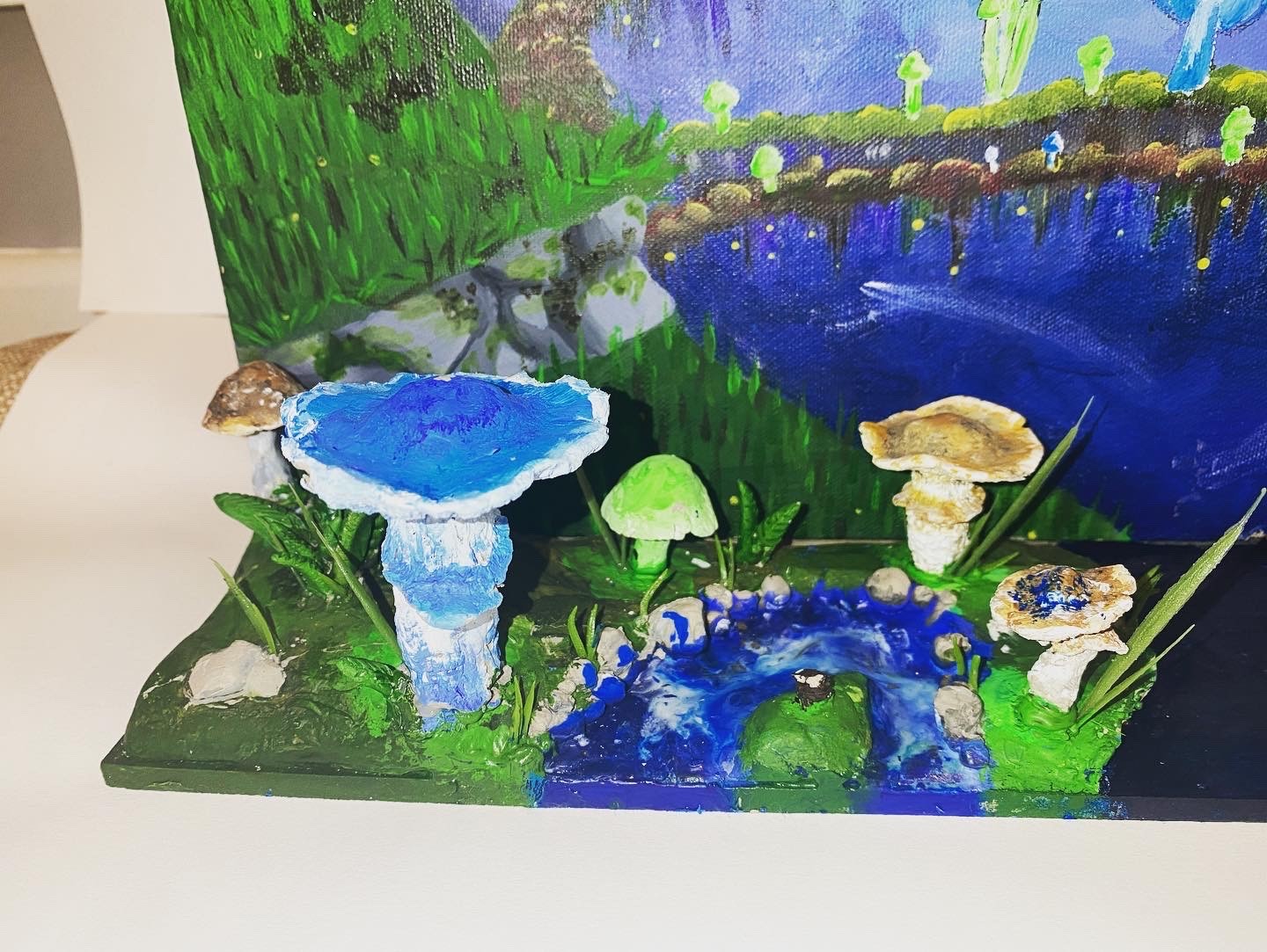 sculpture – mushroom world (head space p2)